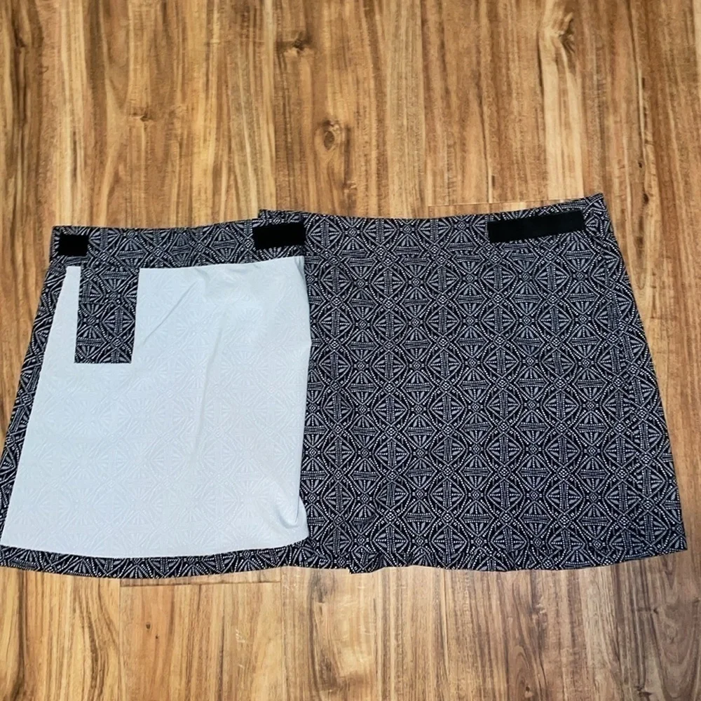Ripskirt womens skirt Medium 8 10 wrap quick dry outdoor beach pool Velcro black